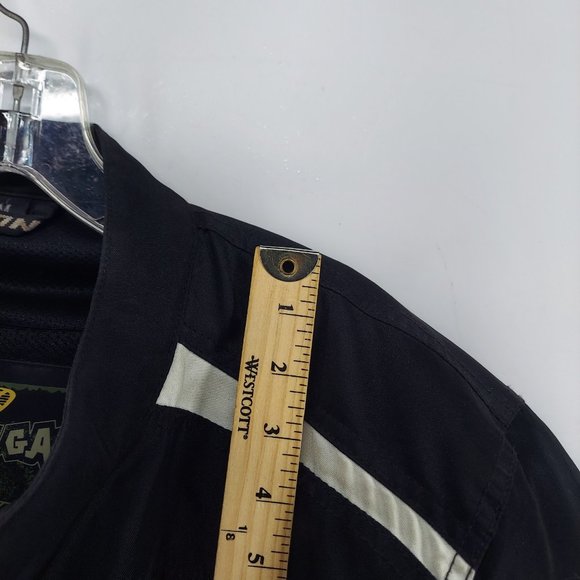 IXON  MOTORCYCLE  BLACK JACKET SIZE MEDIUM AS IS - Picture 9 of 16